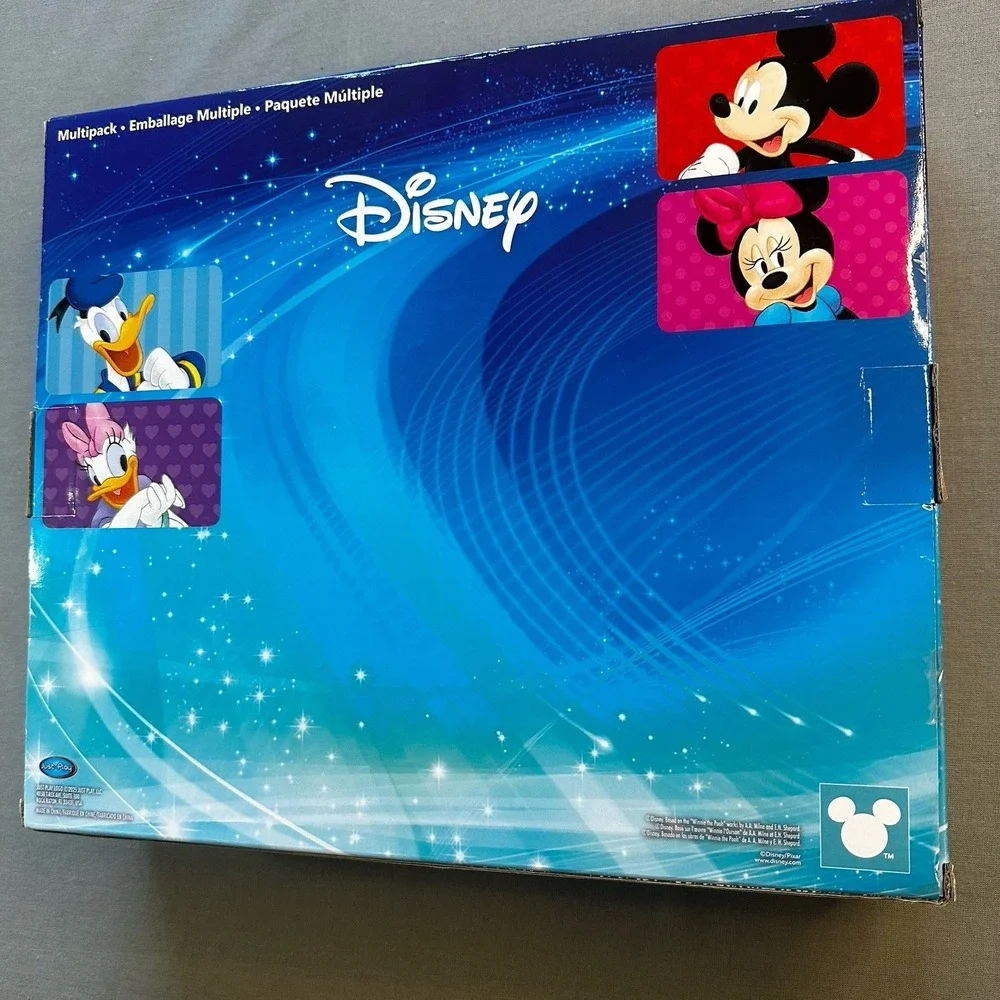 NIB Just Play‎ Duckalooz Disney 12-Piece Boxed Figure Set Mickey Minnie Donald